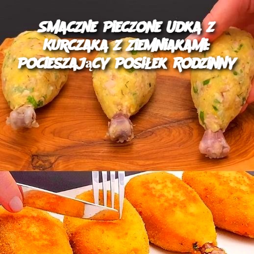 Smaczne Pieczone Udka z Kurczaka z Ziemniakami: Pocieszający Posiłek Rodzinny