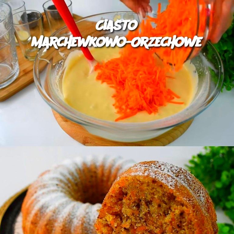 Ciasto Marchewkowo-Orzechowe 🍰