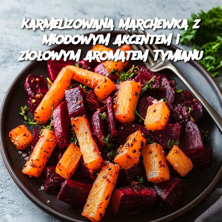 Karmelizowana Marchewka z Miodowym Akcentem i Ziołowym Aromatem Tymianu