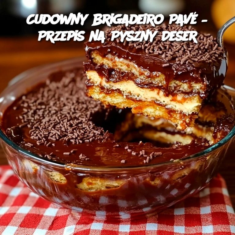 Cudowny Brigadeiro Pavé – Przepis na Pyszny Deser 🍫