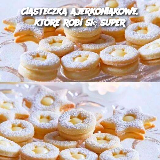 Ciasteczka Ajerkoniakowe – Idealne na Święta i Nie Tylko 🎄🍪