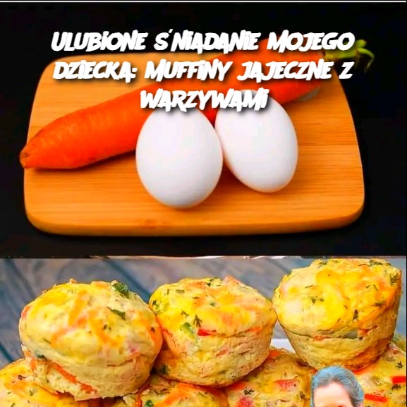 Ulubione śniadanie mojego dziecka: Muffiny jajeczne z warzywami 🍳🥕