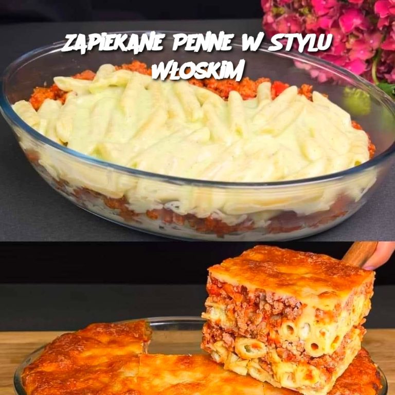 Zapiekane Penne w Stylu Włoskim 🍝