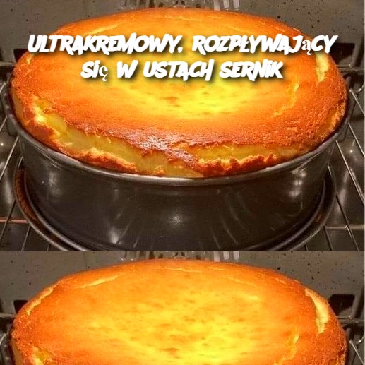 Ultrakremowy, Rozpływający Się w Ustach Sernik 🍰