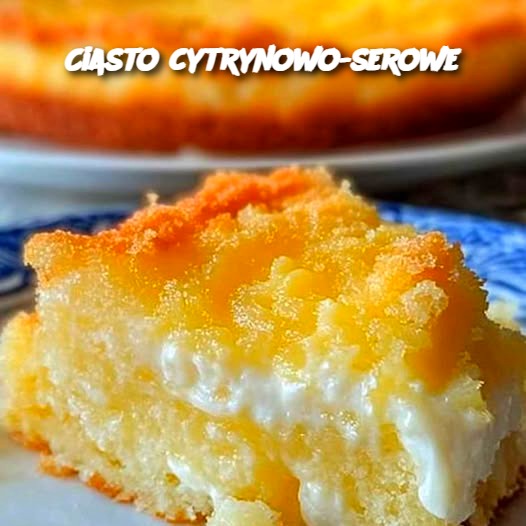 Ciasto Cytrynowo-Serowe 🍋🧀