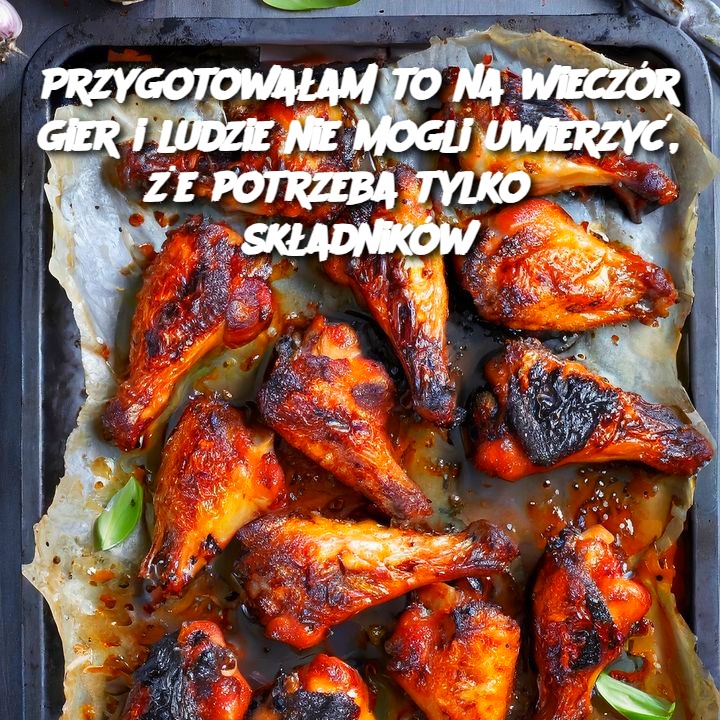 Przygotowałam to na wieczór gier i ludzie nie mogli uwierzyć, że potrzeba tylko 3 składników!