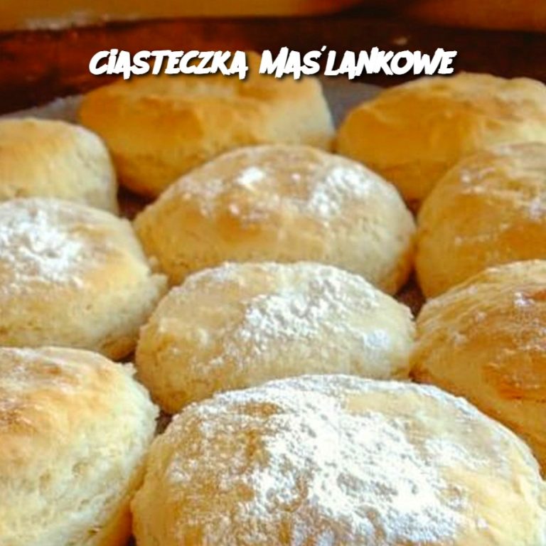 Ciasteczka Maślankowe – Delikatne, Puszyste i Idealne na Każdą Okazję