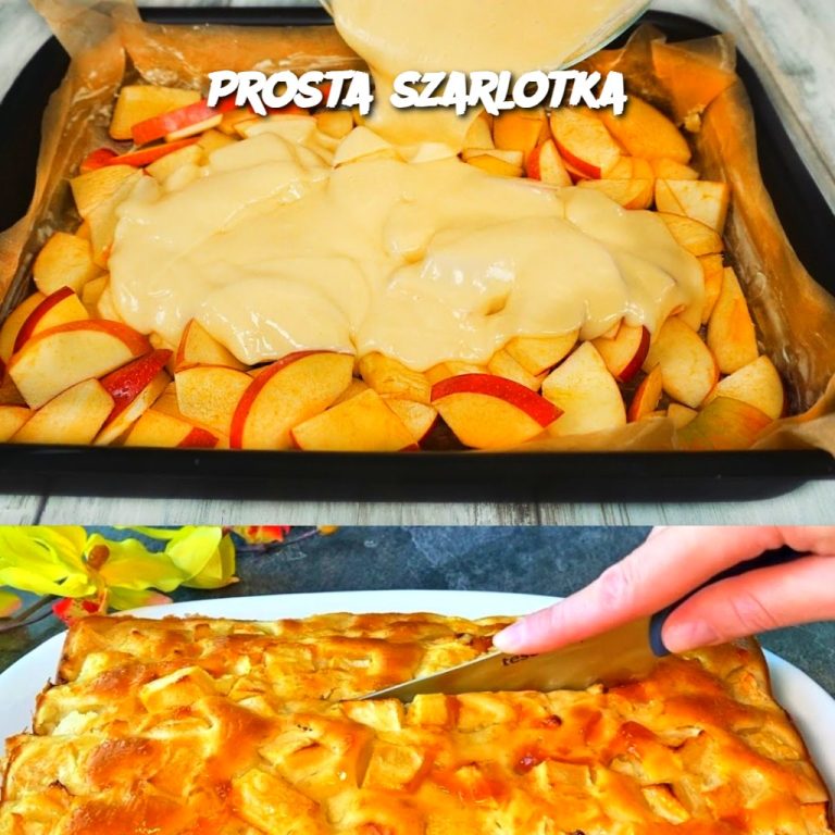 Prosta Szarlotka – Tradycyjny Przepis na Domowy Smak 🍎