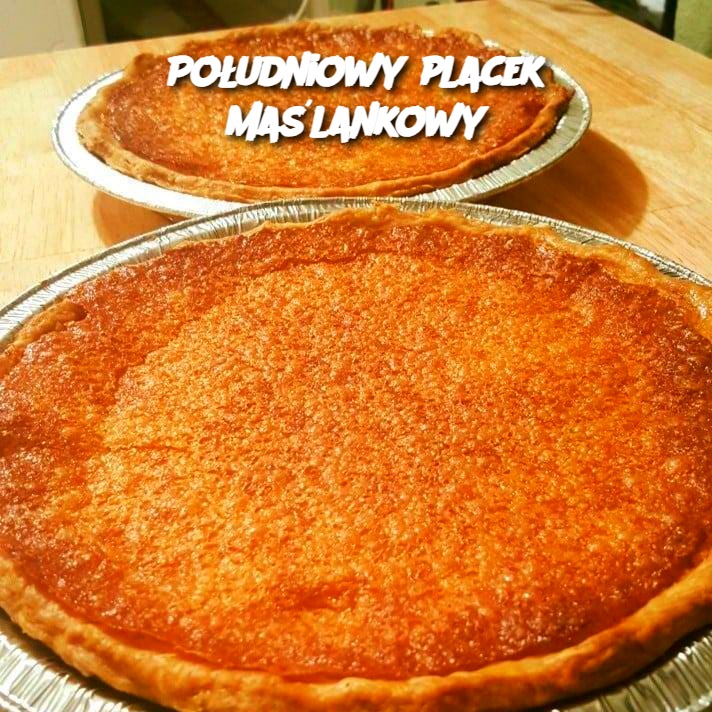 Południowy Placek Maślankowy – Tradycyjny Smak Domowego Wypieku 🍰