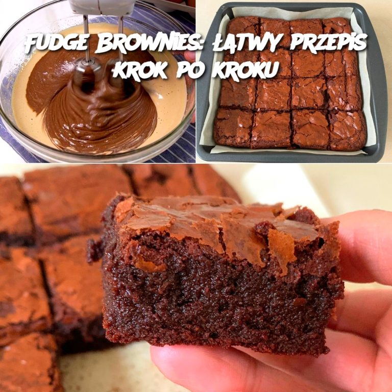 Fudge Brownies: Łatwy Przepis Krok po Kroku