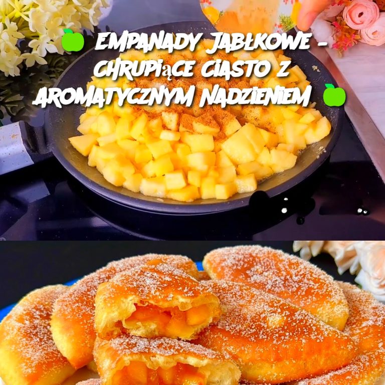 🍏 Empanady Jabłkowe – Chrupiące Ciasto z Aromatycznym Nadzieniem 🍏