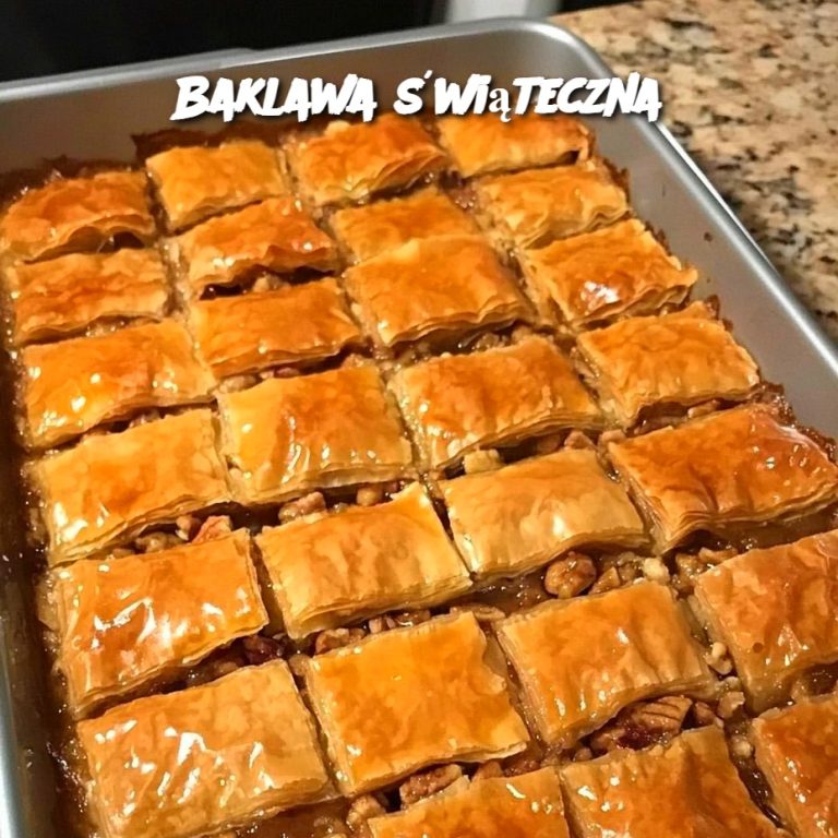 Baklawa Świąteczna – Tradycyjna Słodycz na Wyjątkowe Okazje