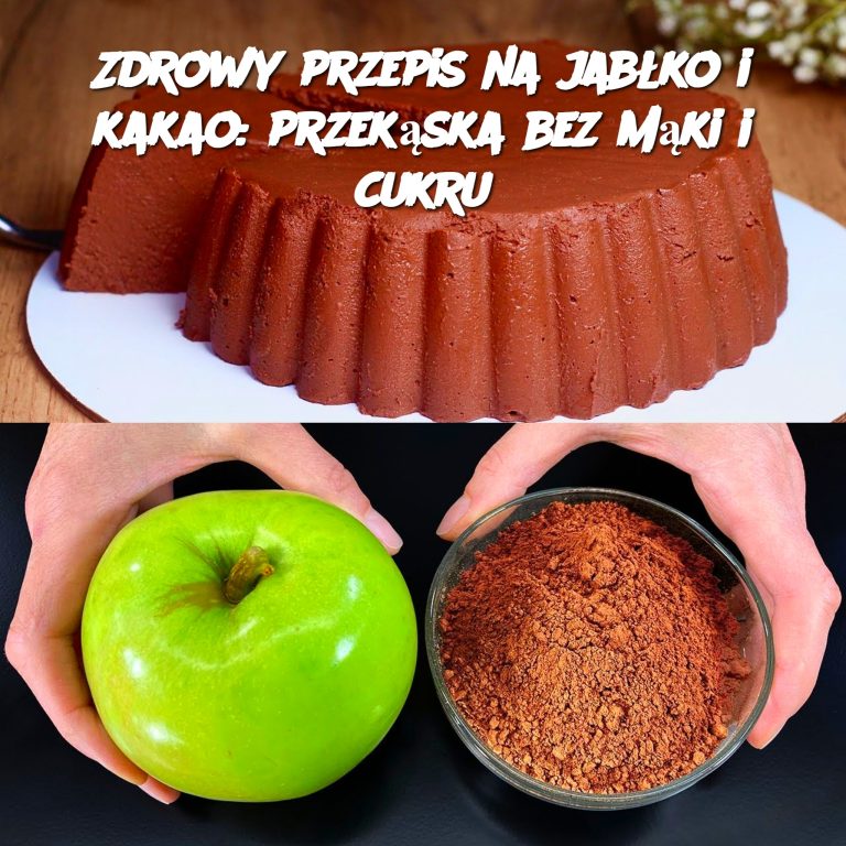 Zdrowy przepis na jabłko i kakao: przekąska bez mąki i cukru 🍏🍫