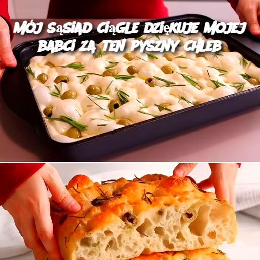 Mój sąsiad ciągle dziękuje mojej babci za ten pyszny chleb! 🥖