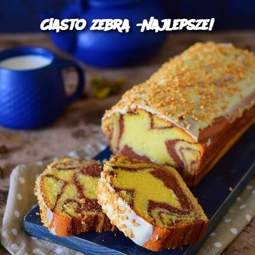 Ciasto Zebra – Najlepszy Przepis na Klasyczny Wypiek! 🦓🍰