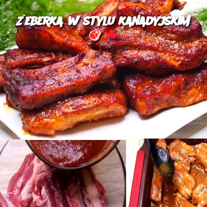 Żeberka w Stylu Kanadyjskim 🥩🍁