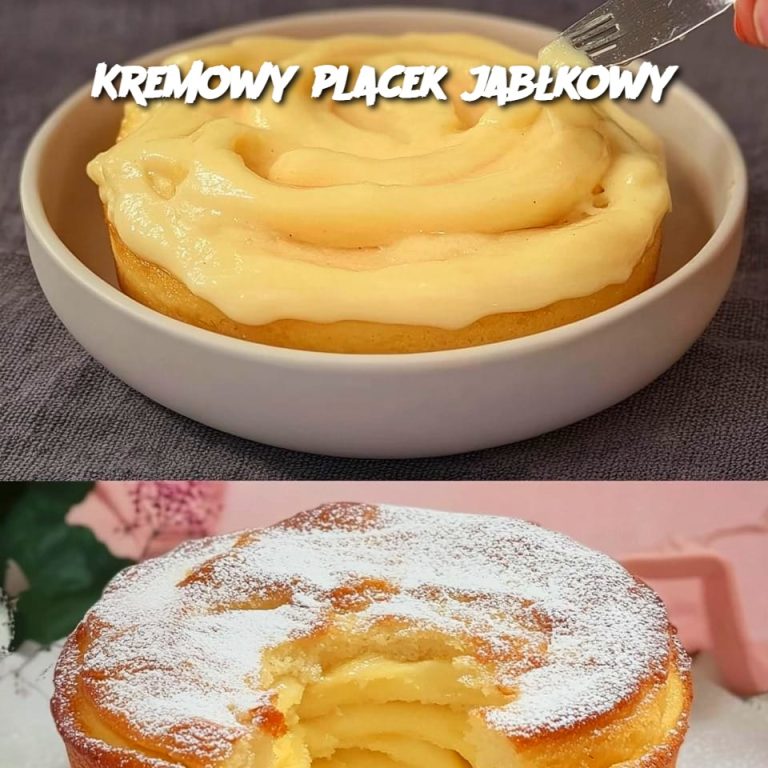 Kremowy Placek Jabłkowy: Idealny Deser na Każdą Okazję 🍏🥧