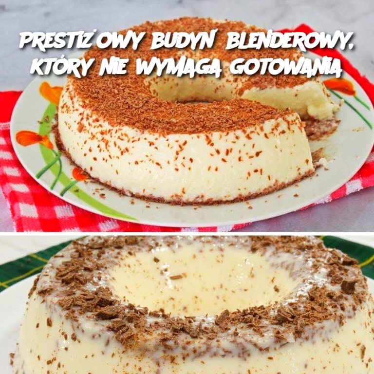 🎉 Prestiżowy Budyń Blenderowy, Który Nie Wymaga Gotowania 🍮