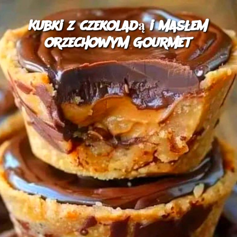 🍫 Kubki z czekoladą i masłem orzechowym Gourmet – Domowy Przysmak dla Łasuchów! 🥜