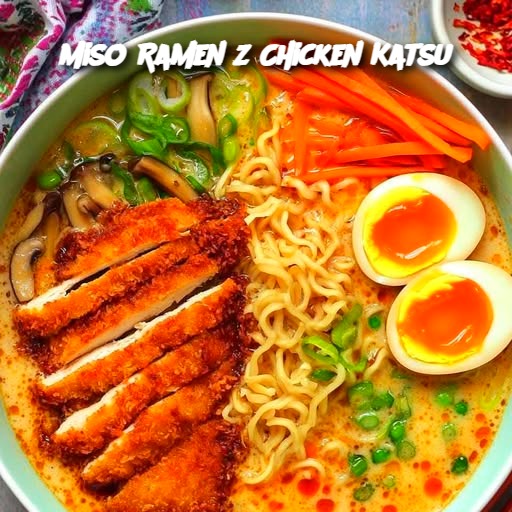 🍜 Miso Ramen z Chicken Katsu – Przepis na Domową Ucztę 🍜