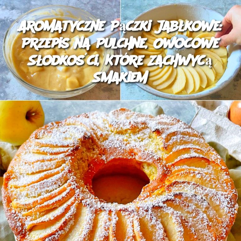 🍏 Aromatyczne Pączki Jabłkowe: Przepis na Pulchne, Owocowe Słodkości, Które Zachwycą Smakiem 🍏