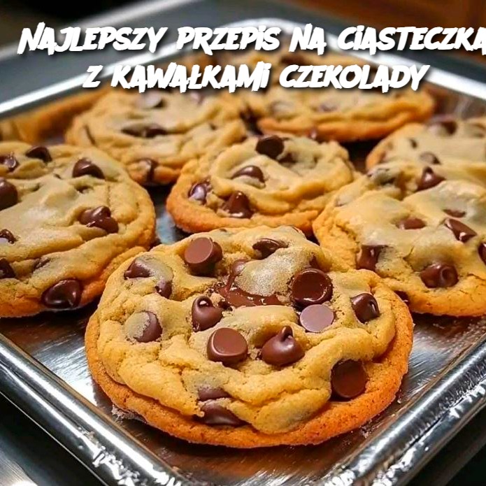 🍪 Najlepszy Przepis na Ciasteczka z Kawałkami Czekolady 🍪