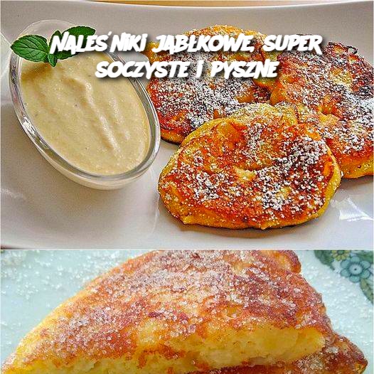 Naleśniki jabłkowe – super soczyste i pyszne 🍏🥞