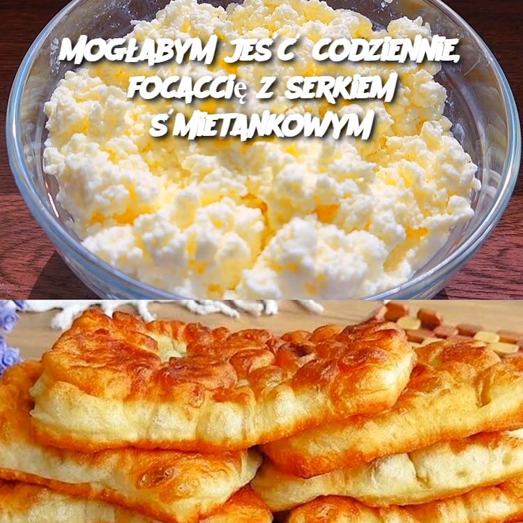 Mogłabym jeść codziennie – Focaccia z Serkiem Śmietankowym