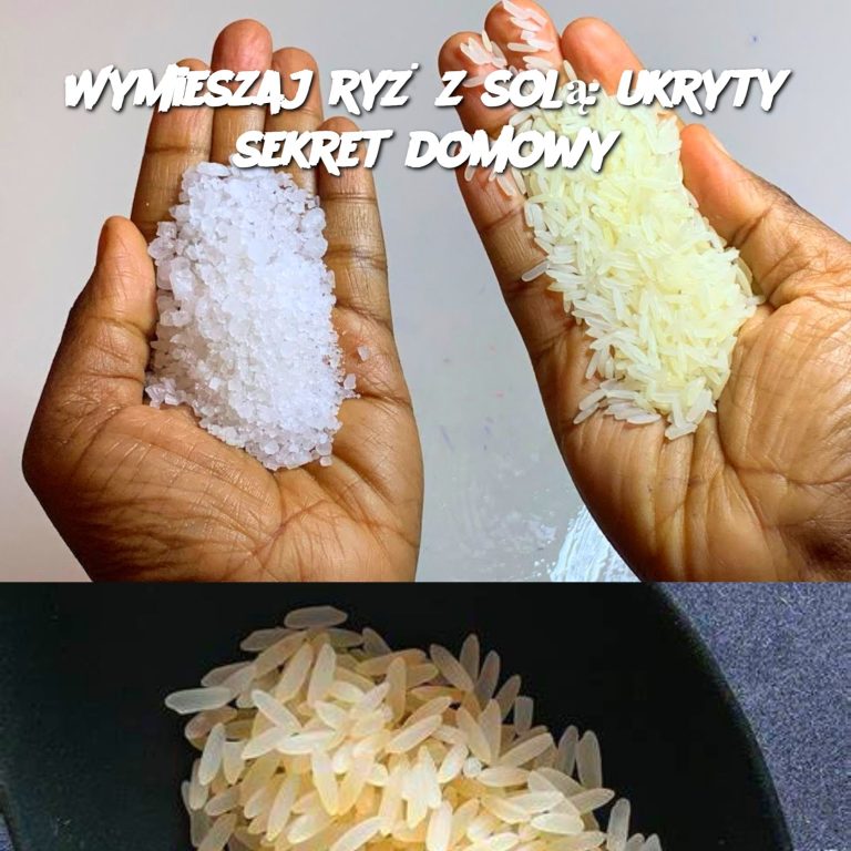 Wymieszaj Ryż z Solą: Ukryty Sekret Domowy 🍚🧂