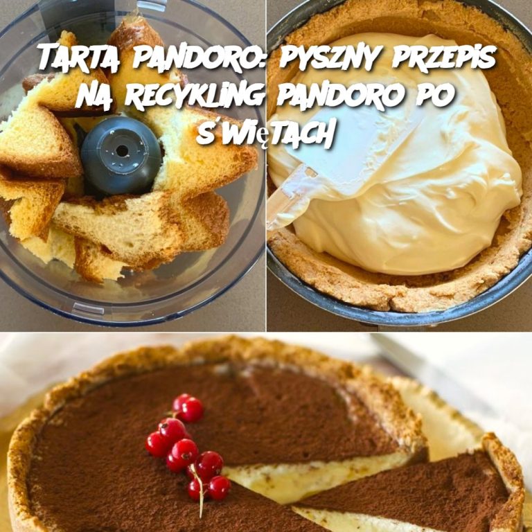 🍰 Tarta Pandoro: Pyszny Przepis na Recykling Pandoro po Świętach 🎄