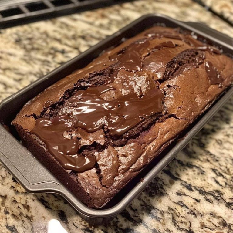 Chleb Brownie z Gorącym Fudżem
