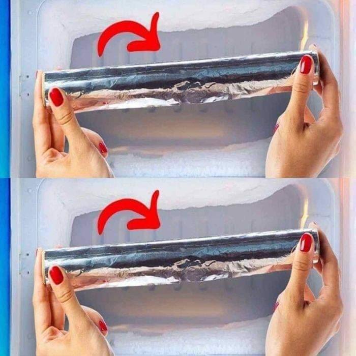 Dlaczego powinieneś włożyć folię aluminiową do zamrażarki? Prawdopodobnie nie zgadłeś, to nieoczekiwane