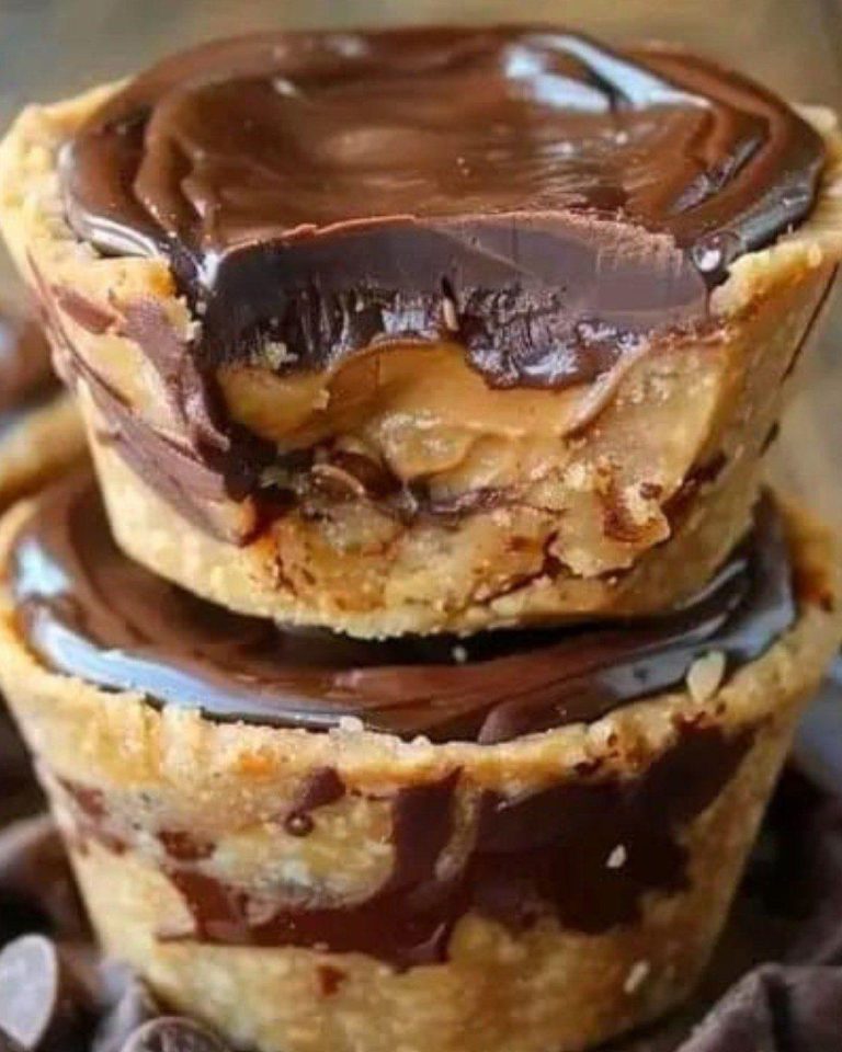 Kubki z czekoladą i masłem orzechowym Gourmet