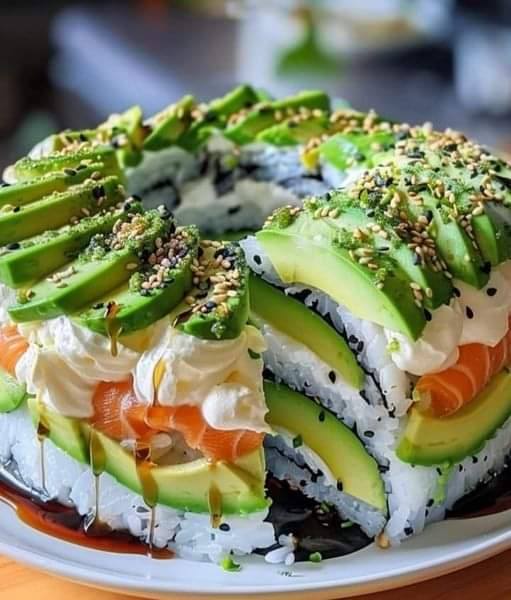 Ciasto Sushi Z Awokado