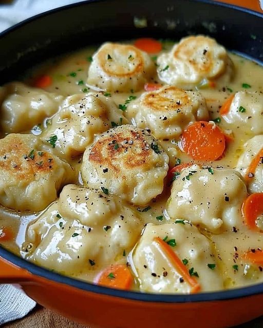 PRZEPIS NA ZUPĘ Z KURCZAKA I PIEROŻKÓW