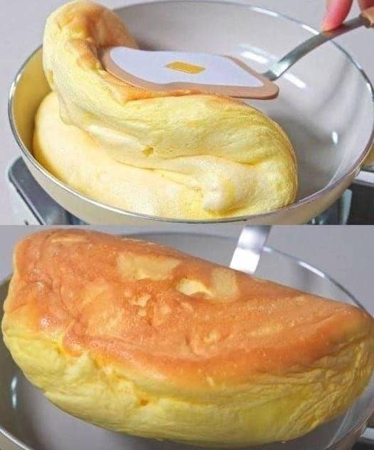 Lekki i puszysty omlet na śniadanie