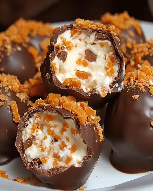 Przepis na trufle czekoladowo-karmelowe Butterfinger