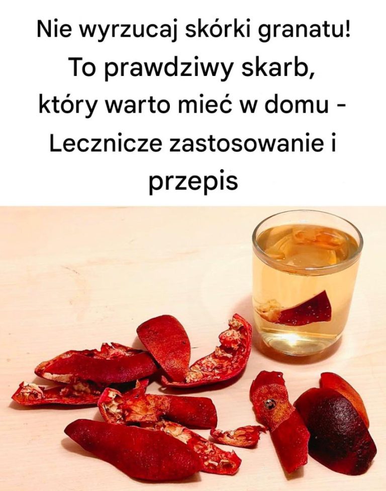 Nie wyrzucaj skórki granatu! To prawdziwy skarb, który warto mieć w domu – Lecznicze zastosowania i przepis