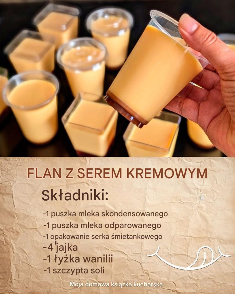 FLAN Z SEREM ŚMIETANOWYM