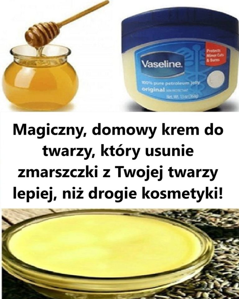 Magiczny krem ​​przeciwzmarszczkowy: domowe rozwiązanie przewyższające drogie marki!