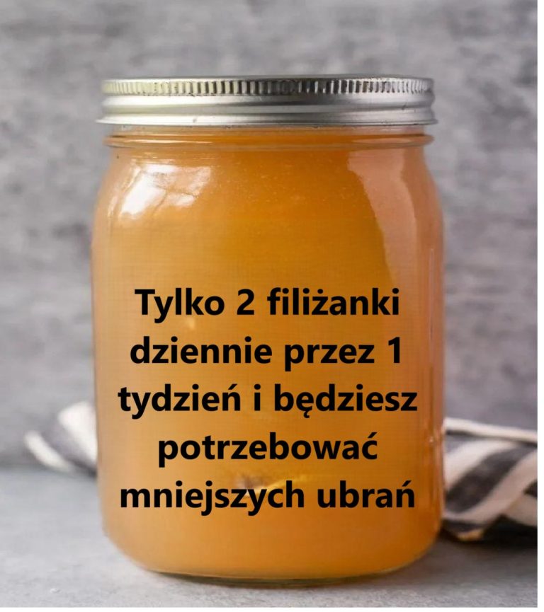 Tylko 2 filiżanki dziennie przez 1 tydzień i będziesz potrzebować mniejszych ubrań!