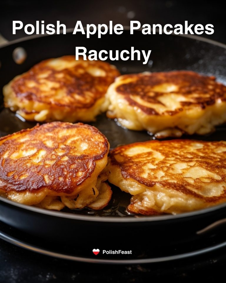 Polish Apple Pancakes – Racuchy z Jabłkami