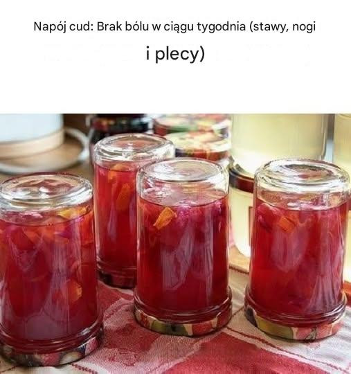 Napój cud: Brak bólu w ciągu tygodnia (stawy, nogi i plecy)