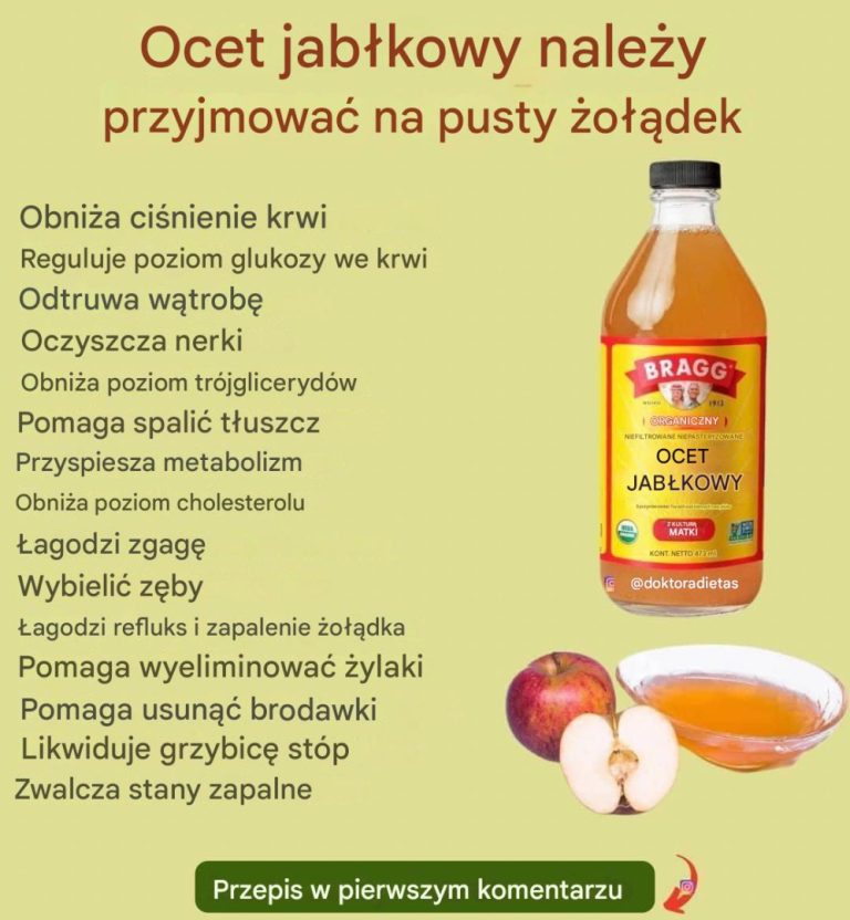 Poznaj liczne korzyści zdrowotne octu jabłkowego. Będziesz zdumiony!