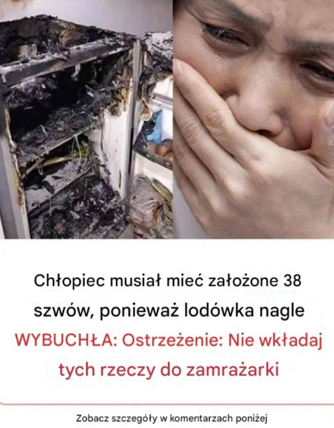 „Niebezpieczeństwo w zamrażarce: Czego absolutnie NIE wkładać, by uniknąć tragedii”
